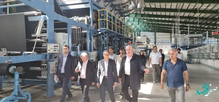 بازدید عضو هیأت مدیره بانك صنعت و معدن از طرح های تامین مالی شده این بانك در استان آذربایجان غربی