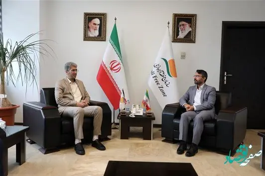 دیدار بازرس کل استان گیلان با سرپرست سازمان منطقه آزاد انزلی