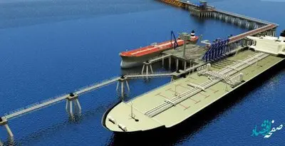 پهلوگیری نخستین کشتی سنگین با هدف صادرات در اسکله نفتی حرا