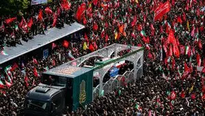 بازتاب تشییع میلیونی پیکر رهبر شهید انقلاب در رسانه‌های خارجی
