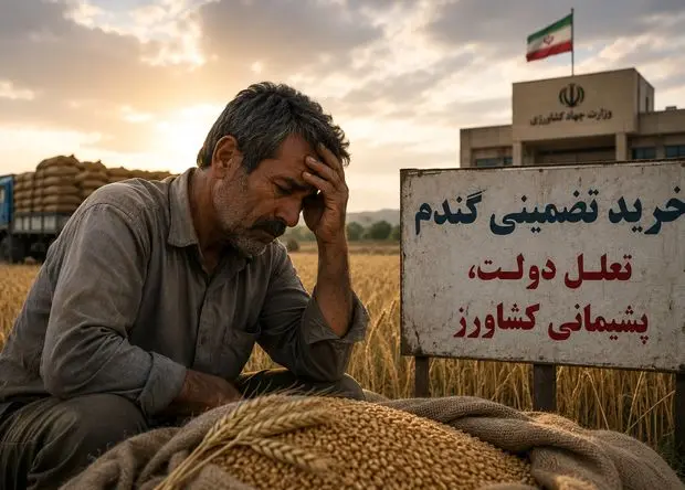 خرید تضمینی گندم؛ تعلل دولت، پشیمانی کشاورز