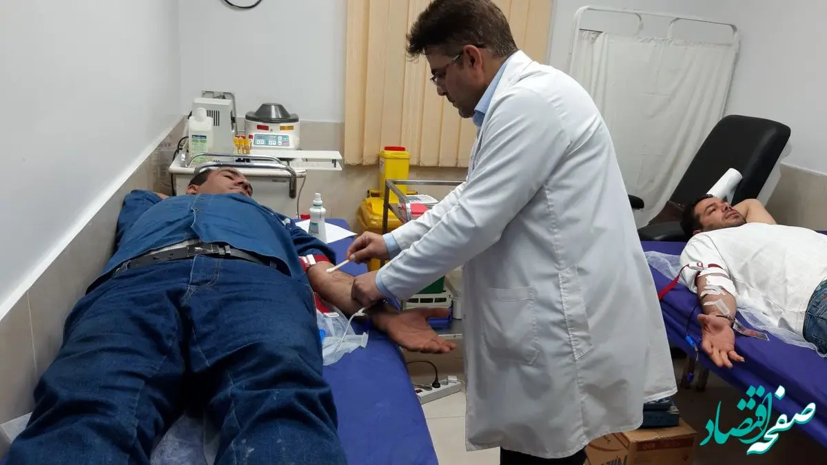 سنت حسنه‌ی اهدای خون در شرکت فولاد خوزستان انجام شد