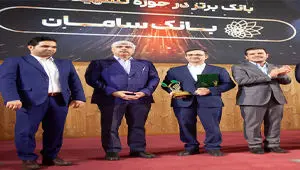 بانک سامان، بانک برتر حوزه تسهیلات در جایزه تأمین مالی فناوری و نوآوری ایران