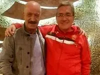 عکس ژست قهرمانی سعید راد با مدال پرسپولیس