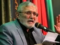 حمایت منصور ارضی مداح سرشناس از این کاندیدا + عکس