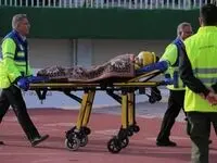 مصدومیت شدید هوادار سپاهان در استادیوم اراک