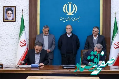 تجهیز ناوگان حفاری پترو ایران به دکل خشکی؛ امضای توافقنامه راهبردی برای تامین دکلهای ۲۰۰۰ اسب بخار در حضور رییس جمهور