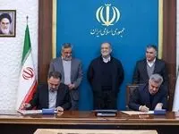 تجهیز ناوگان حفاری پترو ایران به دکل خشکی؛ امضای توافقنامه راهبردی برای تامین دکلهای ۲۰۰۰ اسب بخار در حضور رییس جمهور
