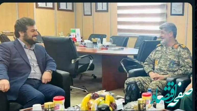 دیدار صمیمی سردار بارگاهی و مدیر عامل پتروشیمی زاگرس