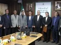 آیین معارفه مدیر امور حراست پست بانک ایران برگزار شد