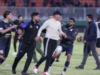 درگیری جنجالی در پایان دیدار سپاهان و چادرملو