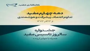 جشنواره سالروز تاسیس مفید آغاز شد