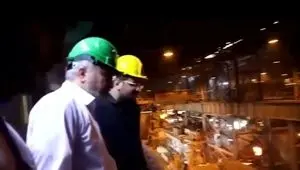 ویدیو: بازدید مدیرعامل «فولاژ» از خطوط تولید در ایام عزاداری حسینی