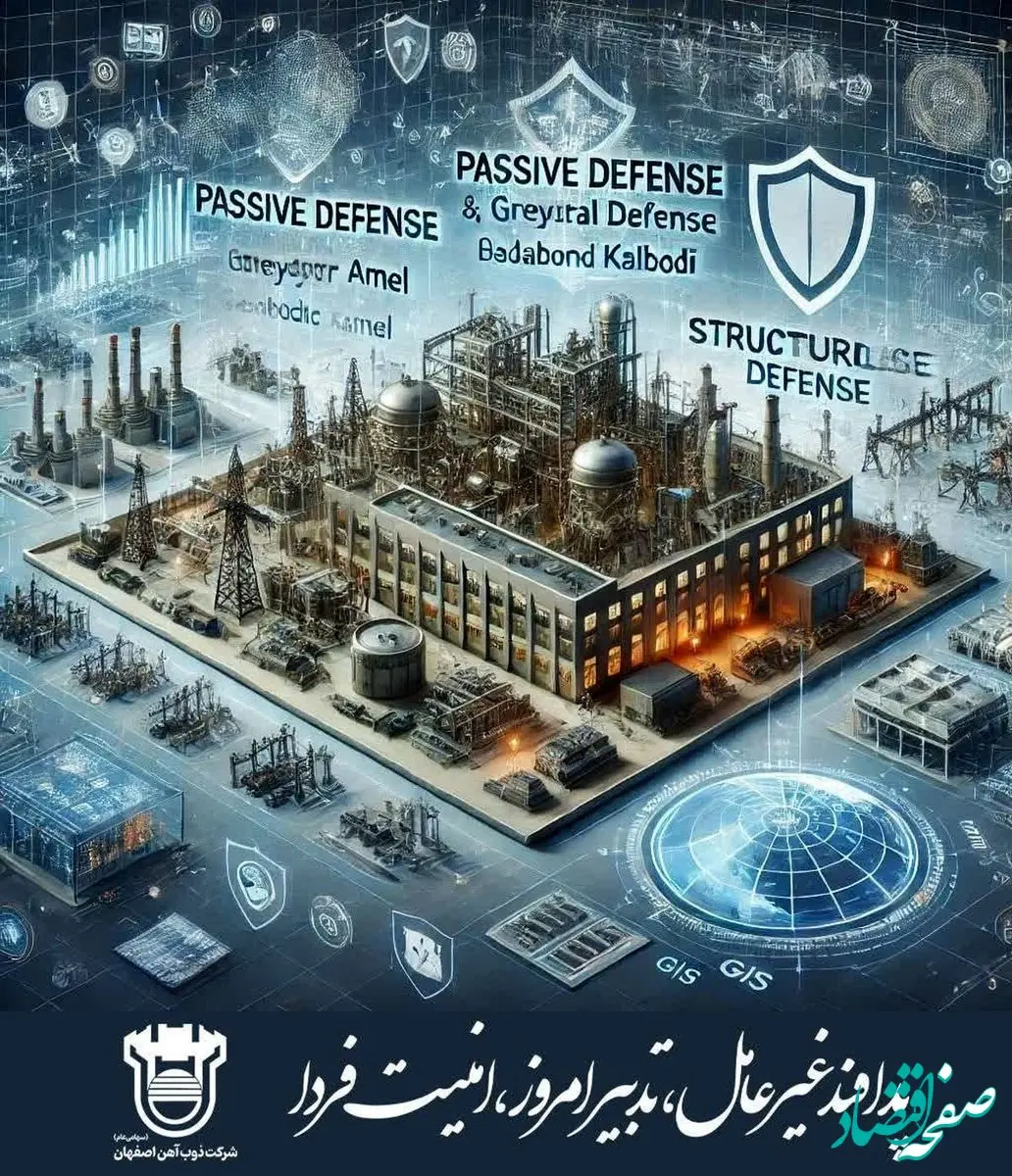 ذوب آهن اصفهان و توجه ویژه به پدافند کالبدی