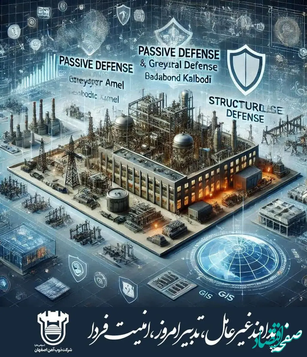 ذوب آهن اصفهان و توجه ویژه به پدافند کالبدی