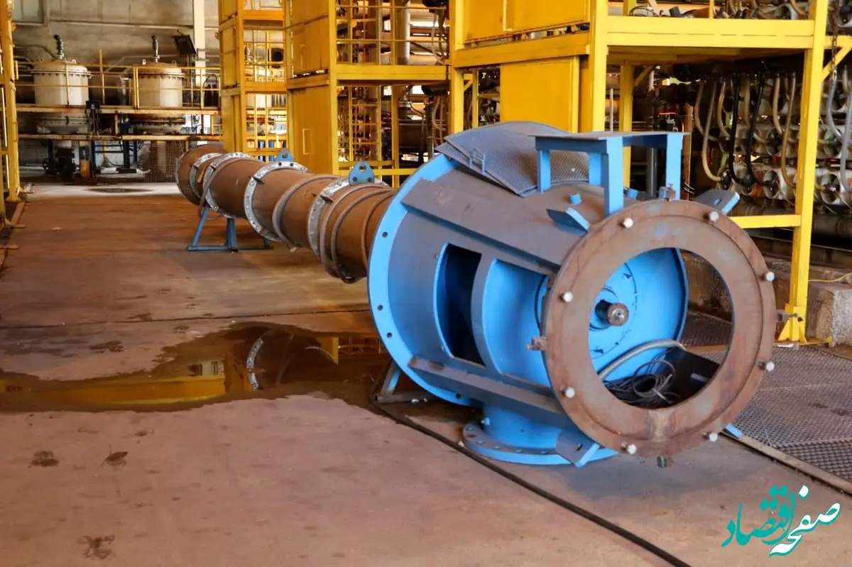 با صرفه‌جویی ارزی ۵۵۰ هزار یورویی و در چارچوب اقدامات استراتژیک انجام شد؛ بومی‌سازی و بهره‌برداری از پمپ عمودی آب دریا در فولاد هرمزگان