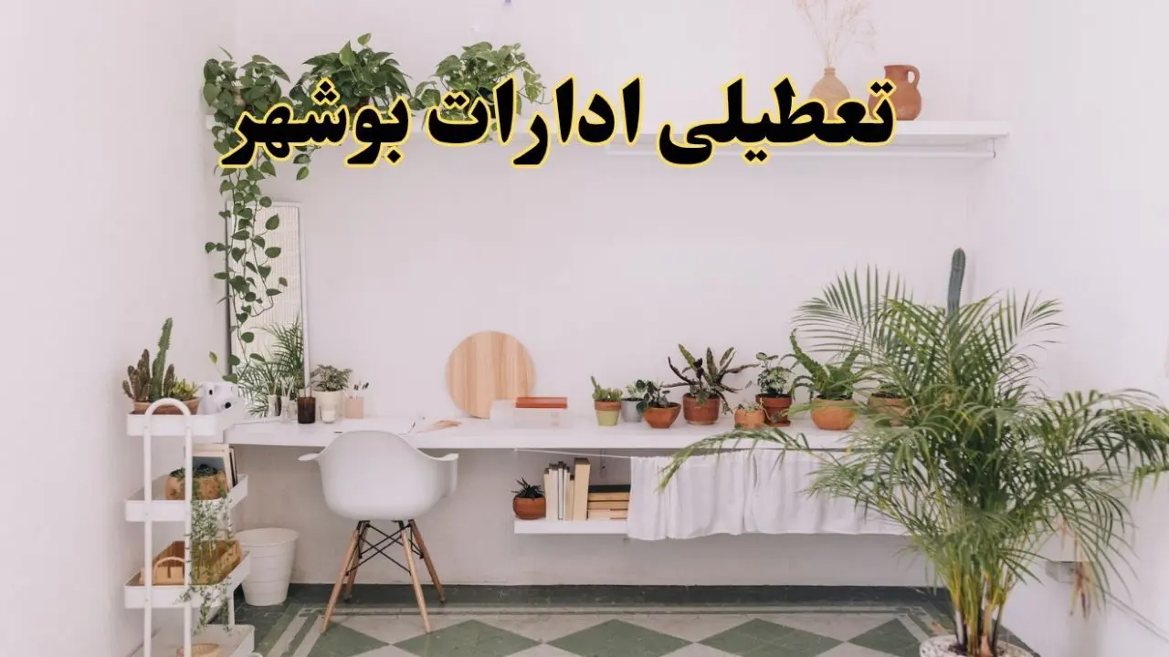 تعطیلی ادارات استان بوشهر فردا شنبه ۱۰ خرداد ۱۴۰۴ | آیا شنبه ۱۰ خرداد ادارات بوشهر تعطیل است؟
