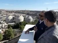 بازدید مدیرکل حراست سازمان ایمیدرو از روند پیشرفت بزرگترین طرح بازچرخانی فاضلاب شهری کشور