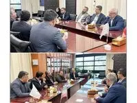 دیدار مدیرعامل بیمه سینا با مدیران شرکتهای بنیادی در تبریز