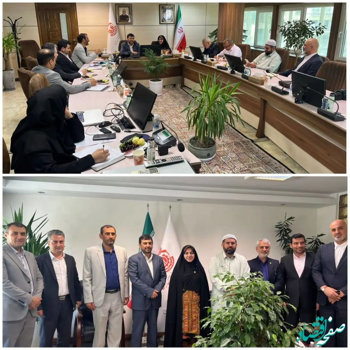 دیدار مدیرعامل سازمان منطقه آزاد چابهار با مدیر عامل شرکت ملی صنایع مس ایران