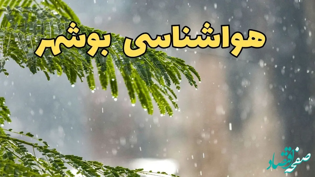 وضعیت آب و هوا بوشهر فردا سه شنبه ۱۹ فروردین ماه ۱۴۰۴ | پیش بینی هواشناسی بوشهر ۲۴ ساعت آینده + آب و هوای بوشهر