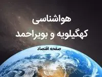 هواشناسی یاسوج طی ۲۴ ساعت آینده | پیش بینی وضعیت آب و هوا کهگیلویه و بویراحمد فردا شنبه ۶ بهمن ماه ۱۴۰۳ 