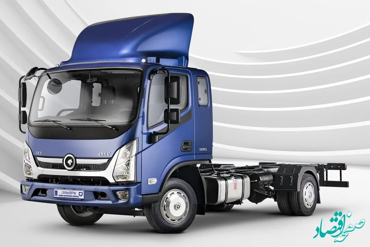 مرحله دوم فروش کامیونت باری جدید آرنا پلاس شش تن ایران خودرو دیزل