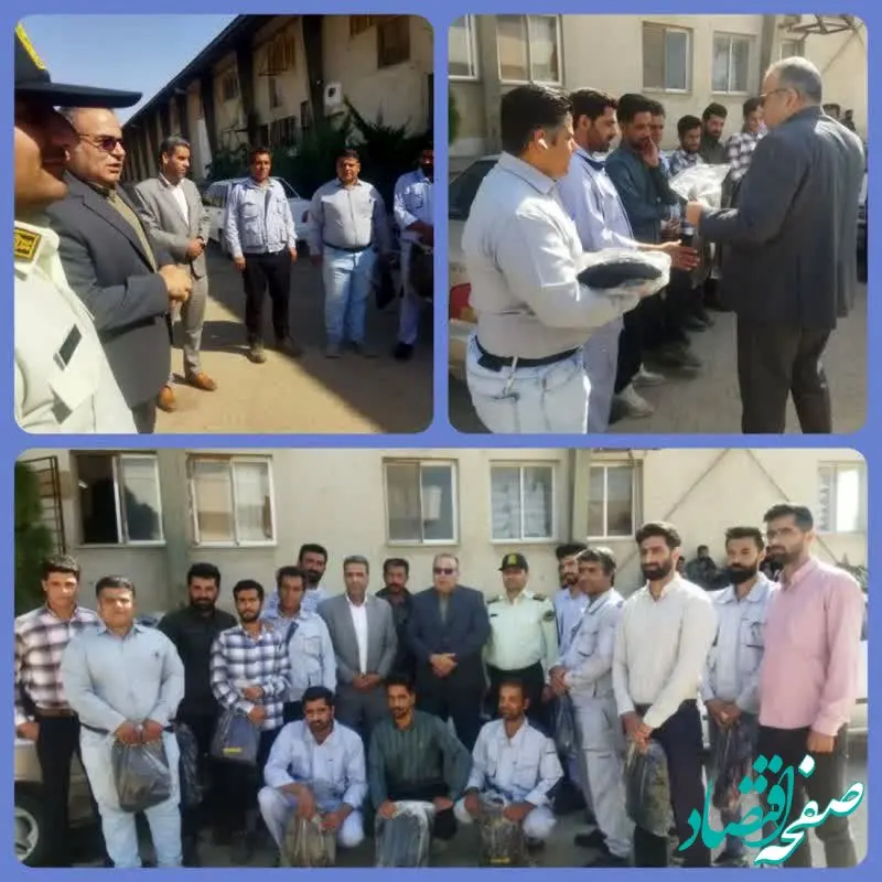 تقدیر از کارگران زحمتکش حوزه لجستیک