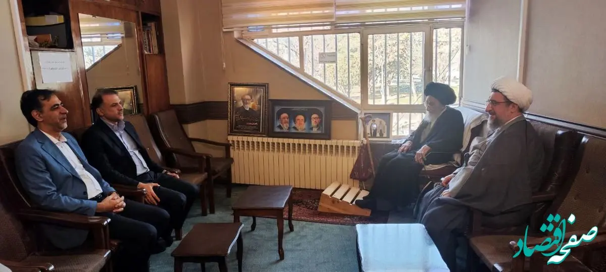 دیدار مدیرعامل شرکت ملی صنایع مس ایران با نماینده ولی‌فقیه در آذربایجان‌شرقی