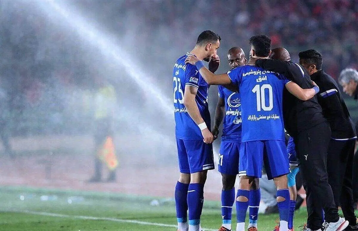 عکس خاص پوستر باشگاه استقلال برای دیدار مقابل الاهلی عربستان