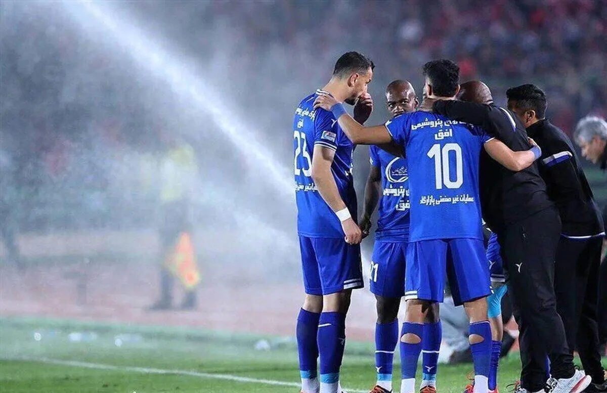 عکس خاص پوستر باشگاه استقلال برای دیدار مقابل الاهلی عربستان