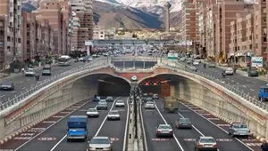  تونل نیایش و پل صدر مسدود می شود