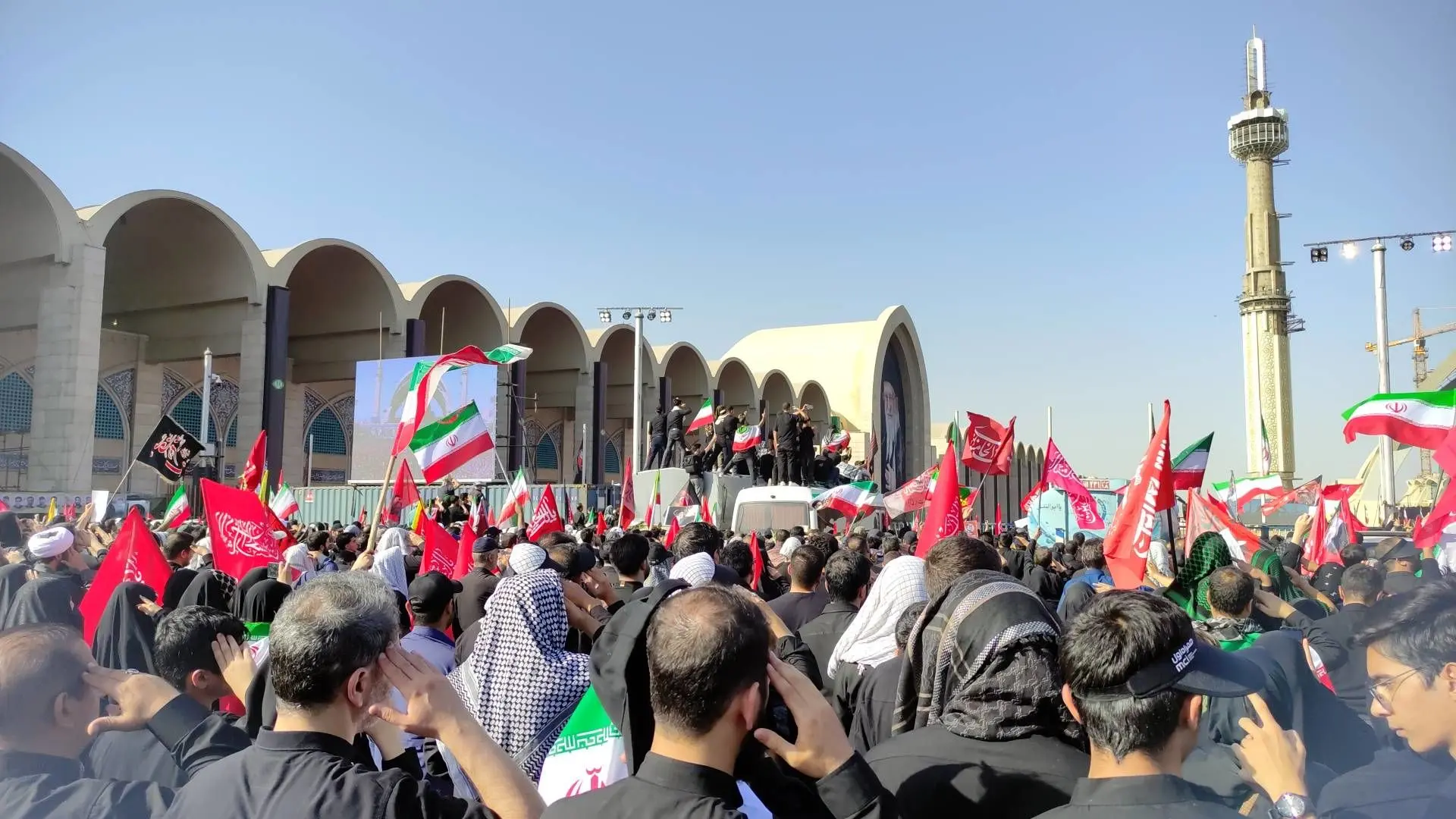 از مصلی تا میدان آزادی؛ تهران در مسیر بدرقه تاریخی رهبر شهید انقلاب