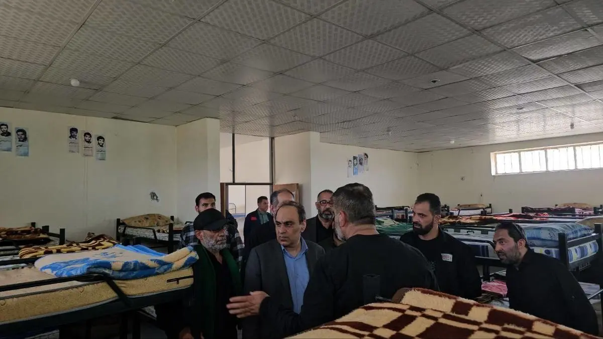 بازدید مدیرعامل فولاد اکسین از اردوگاه خدمترسانی به زوار اربعین / فولاد اکسین خوزستان؛ پرچمدار خدمت در مسیر عاشقی
