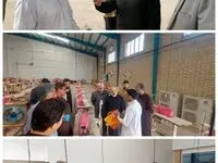  بازدید استاندار سیستان‌وبلوچستان از واحد تولیدی سپید‌پلاست منطقه آزاد چابهار