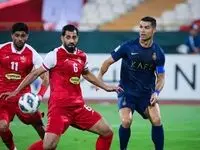 رونالدو به من گفت تو دروغگو هستی / بین دو نیمه به داور خط داد !
