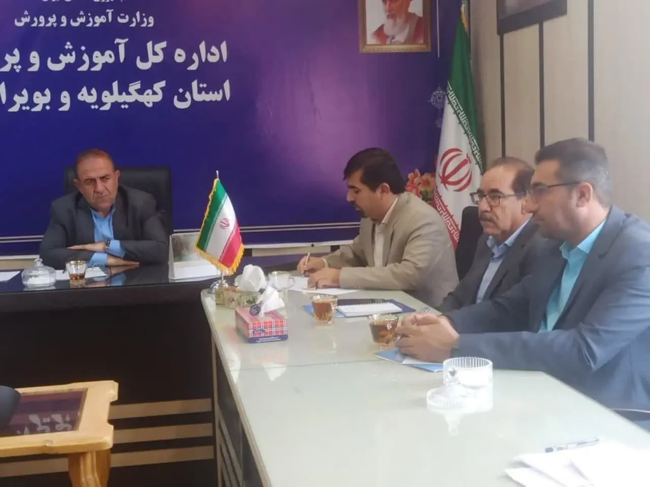 رضایتمندی مدیران ارشد آموزش و پرورش استان کهگیلویه و بویراحمد از خدمات ارزنده بیمه دانا