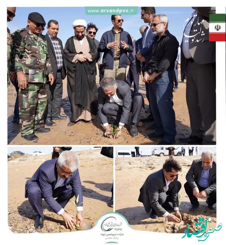  کاشت ۳۷ هزار اصله نهال حرا توسط پتروشیمی اروند در خور مجیدیه بندرماهشهر