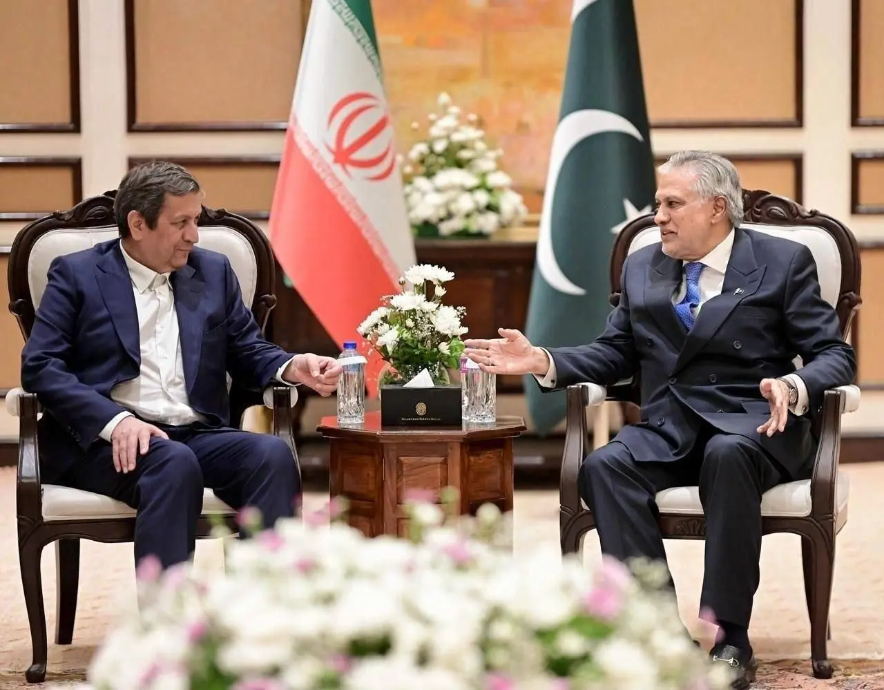 آنچه در دیدار همتی با وزیر خارجه پاکستان گذشت