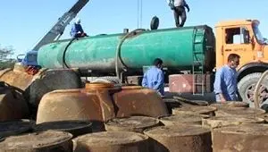 کشف ۵ هزار لیتر گازوئیل قاچاق 