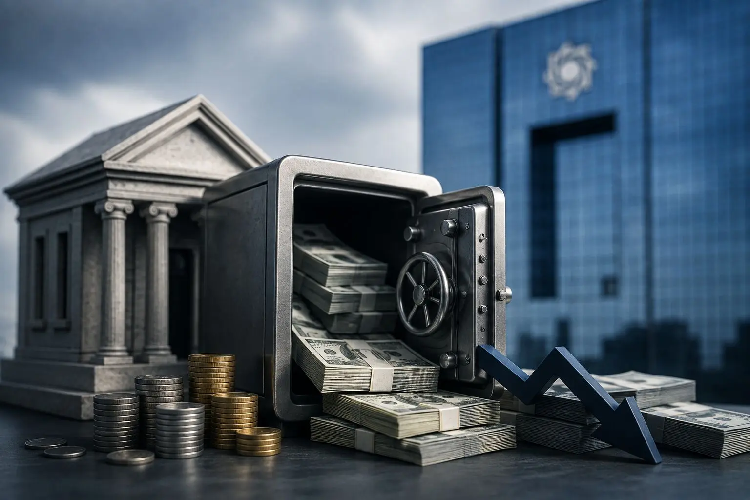 ۸۸ درصد تقاضای بانک‌ها بی‌پاسخ ماند/زنگ خطر کمبود نقدینگی
