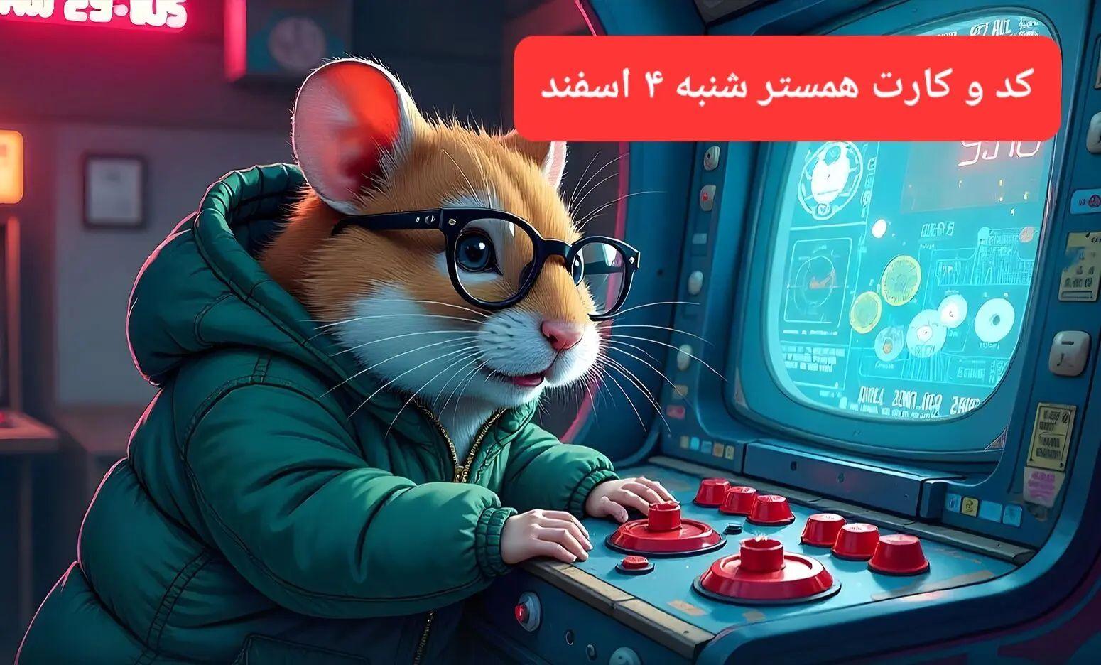 کد مورس و کارت‌ بازی همستر فصل جدید شنبه ۴ اسفند ۱۴۰۳