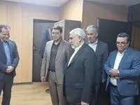 بازدید دکتر جوادی، مدیرعامل موسسه اعتباری ملل، از واحدهای خدمت رسان صف و ستاد