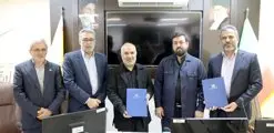 امضای تفاهم نامه همکاری بانک قرض الحسنه رسالت و شرکت انتقال گاز ایران