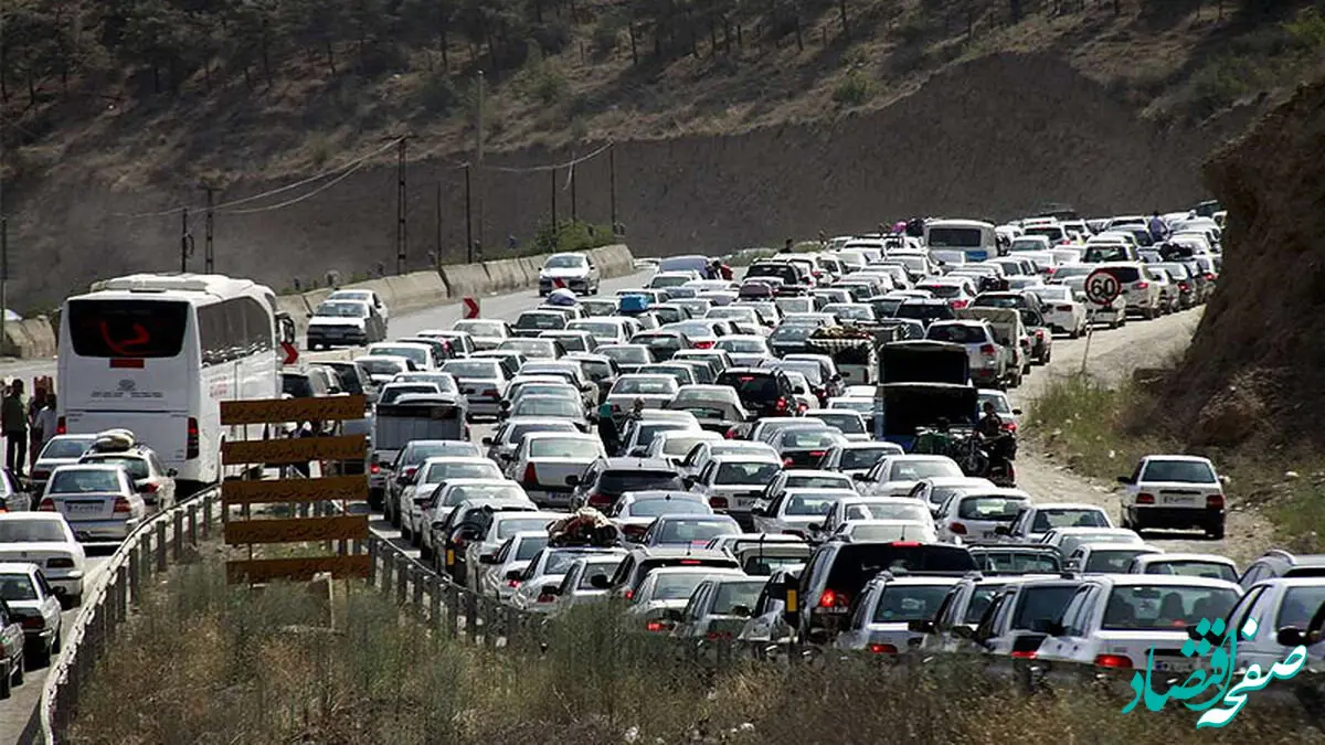 آخرین وضعیت ترافیکی جاده کندوان امروز جمعه ۳ فروردین ماه ۱۴۰۳