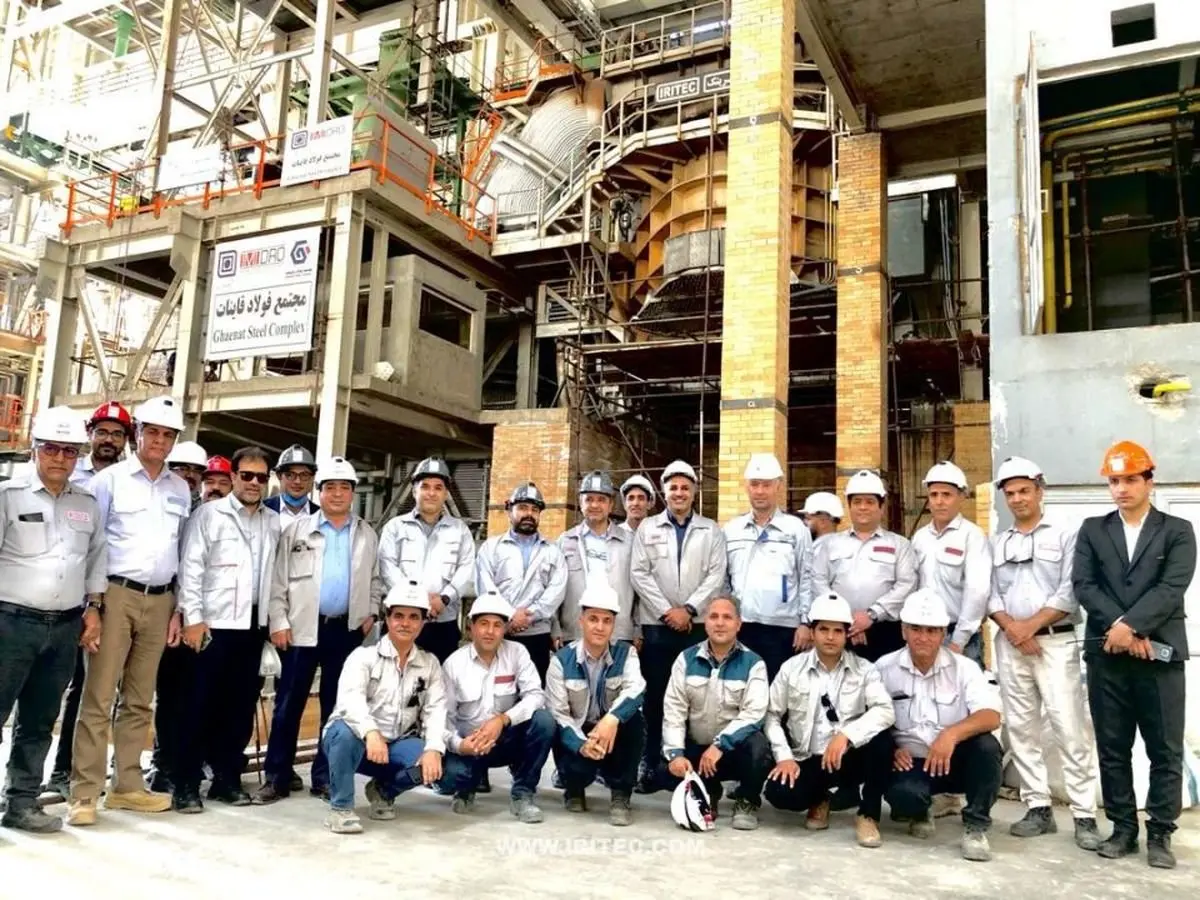 بازدید مدیرعامل ایریتک از پروژه فولاد قائنات | تأکید بر ثبت دانش فنی و مدیریت یکپارچه