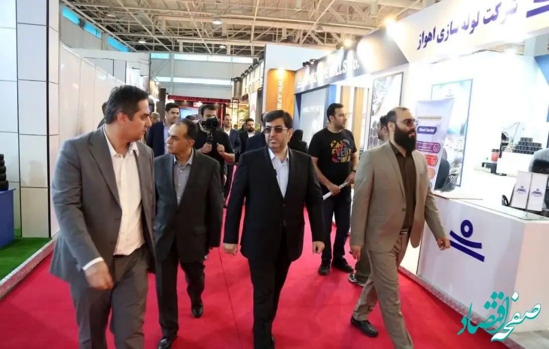 حضور مهدی عبوری در افتتاحیه نمایشگاه ایران اکسپو ۲۰۲۴ و بازدید از غرفه‌های نمایشگاه