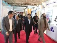 حضور مهدی عبوری در افتتاحیه نمایشگاه ایران اکسپو ۲۰۲۴ و بازدید از غرفه‌های نمایشگاه