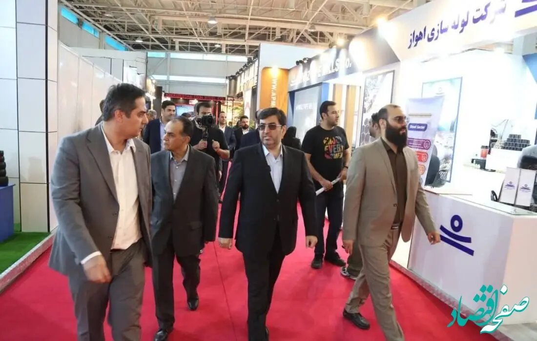 حضور مهدی عبوری در افتتاحیه نمایشگاه ایران اکسپو ۲۰۲۴ و بازدید از غرفه‌های نمایشگاه