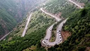 جاده چالوس از ساعت ۱۷ یک طرفه شد